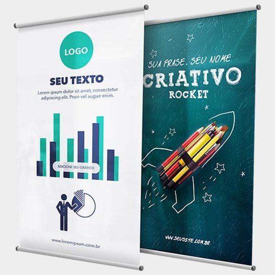 BANNERS, 440G 800X1200MM - 4X0 - 1unid - Imagem 2