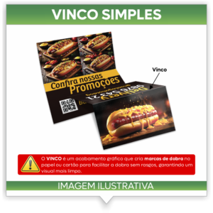VINCO SIMPLES PARA CARTÃO VISITA